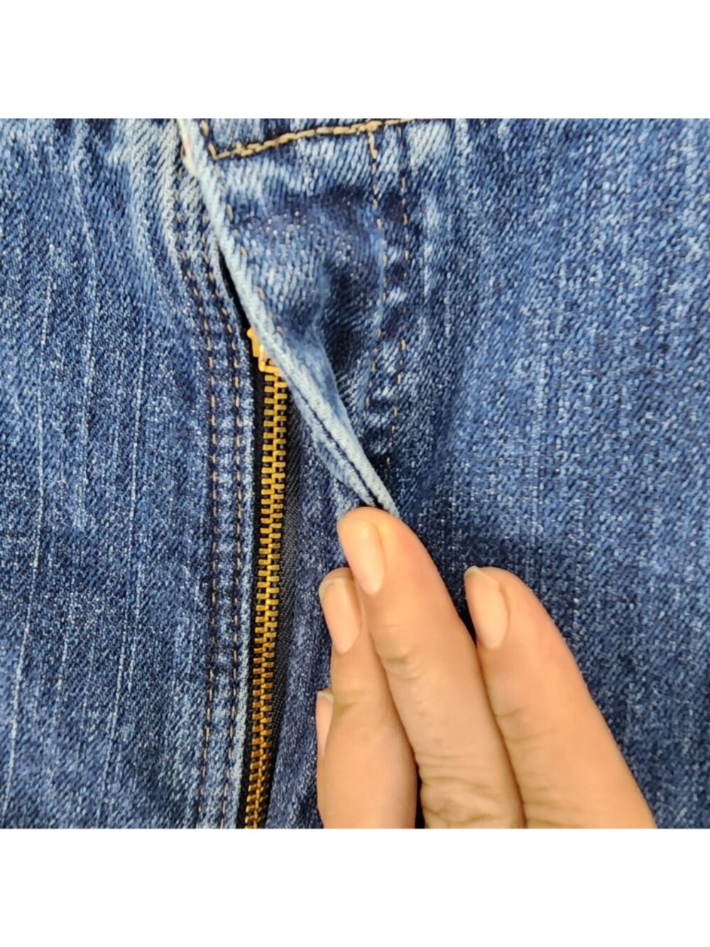 Lee Jeans Womens 16 Short Blue Stretch Denim Relaxed Fit - Picture 2 of 13